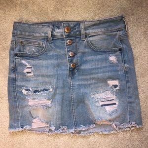 American Eagle jean skirt